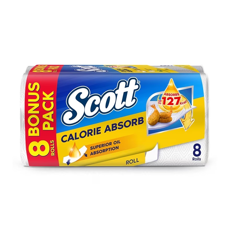 Calorie Absorb Kitchen Towel (50s x 8 Rolls) image