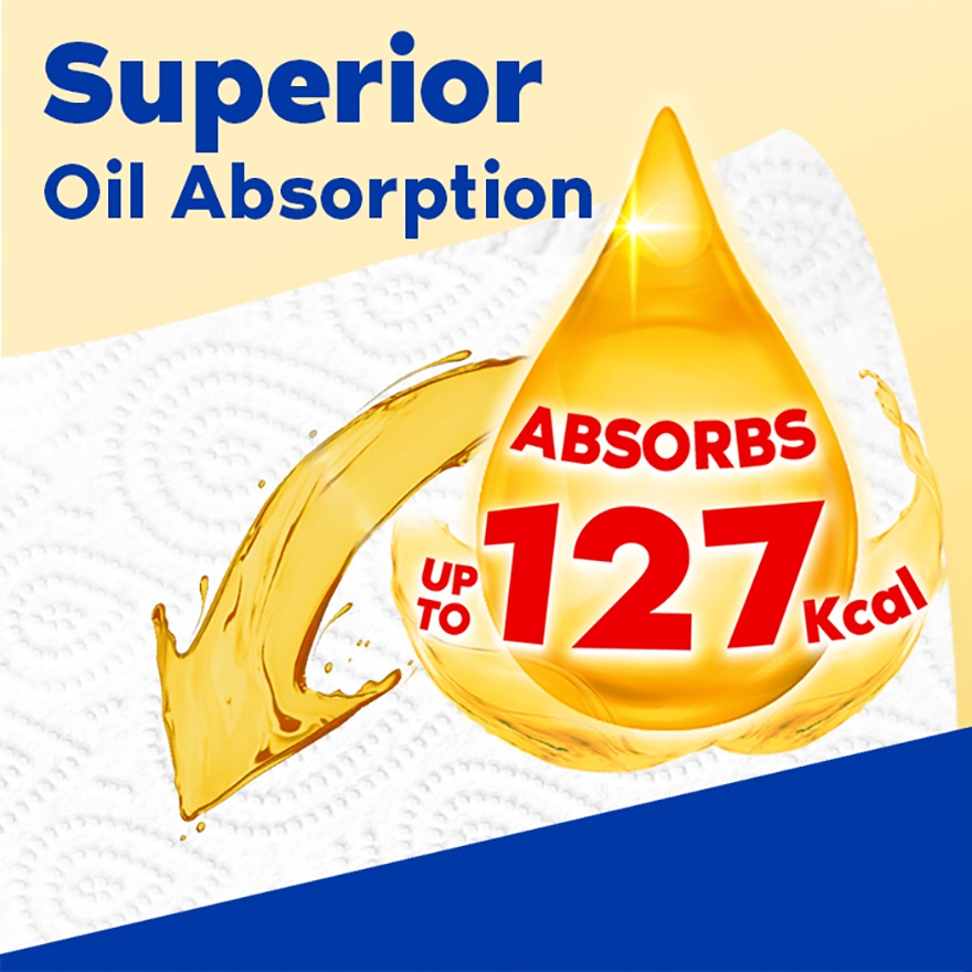 Calorie Absorb Kitchen Towel (50s x 8 Rolls) image