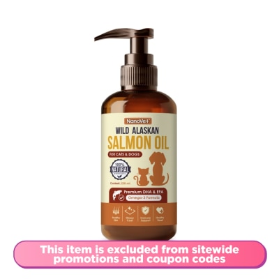 NANOVET Salmon Oil 250ml