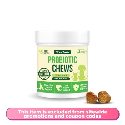 NANOVET Probiotic Chewable 45's