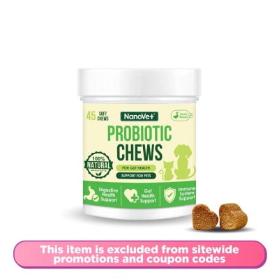 NANOVET Probiotic Chewable 45's