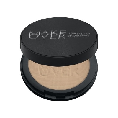 MAKE OVER Powerstay 24H Matte Powder Foundation W21 Coral Ivory