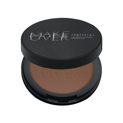 MAKE OVER Powerstay 24H Matte Powder Foundation C62 Rich Cocoa