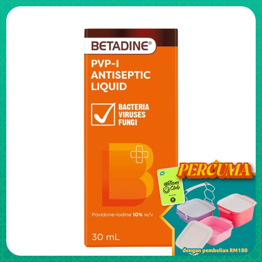 Pvp-i Antiseptic Liquid 10% 30ml