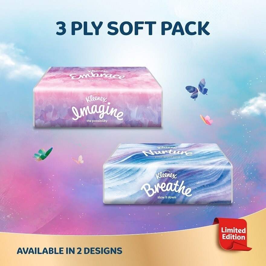 Facial Tissue Soft Box Limited Edition 3PLY (100s x 4)