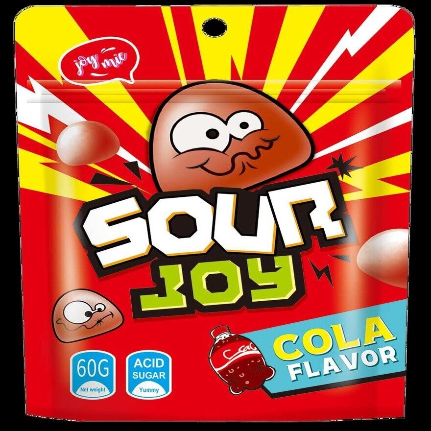 Sour Joy Gummy Cola Flavor 60g