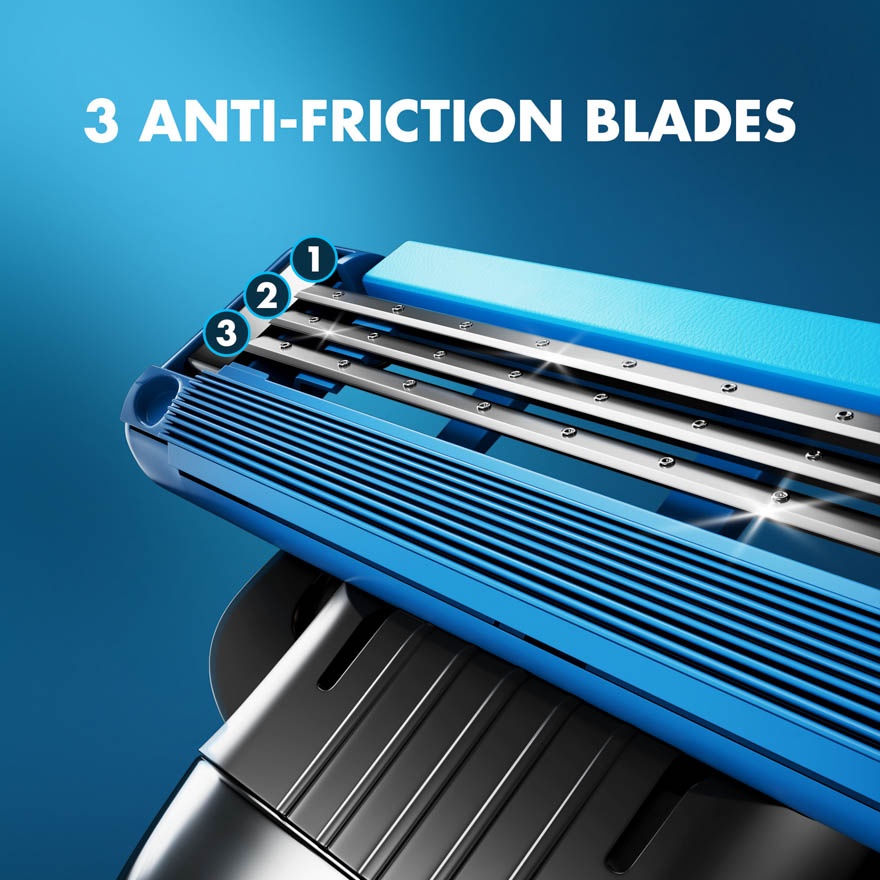 Mach 3 Turbo 3D Blades Refill 8s
