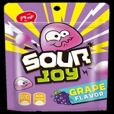 JOYMIE Sour Joy Gummy Grape 60g