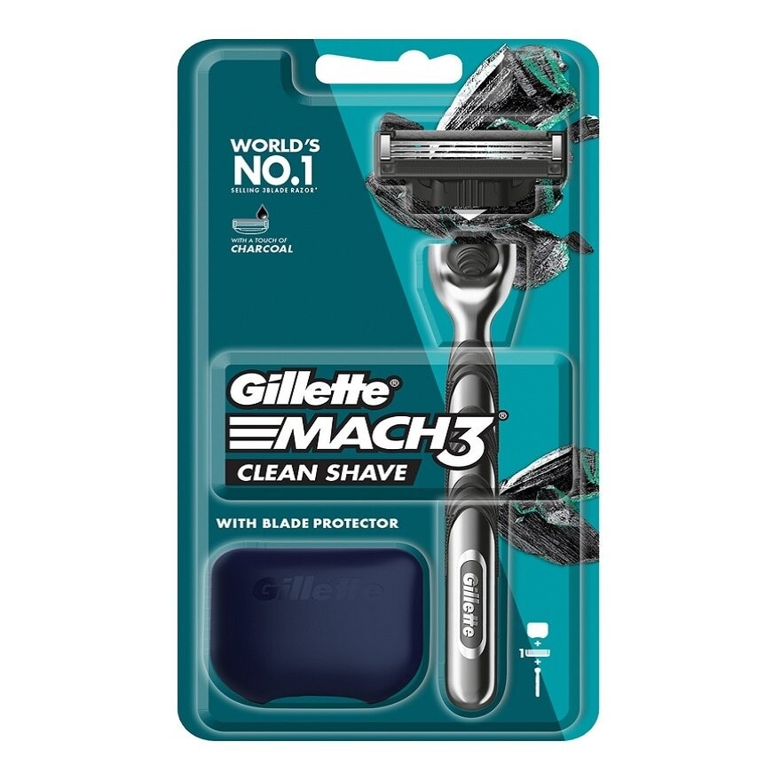 Mach 3 Clean Shave Razor 1Up