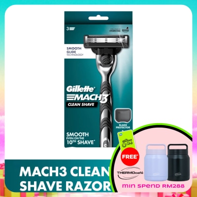 GILLETTE - Mach 3 Clean Shave Razor 1Up