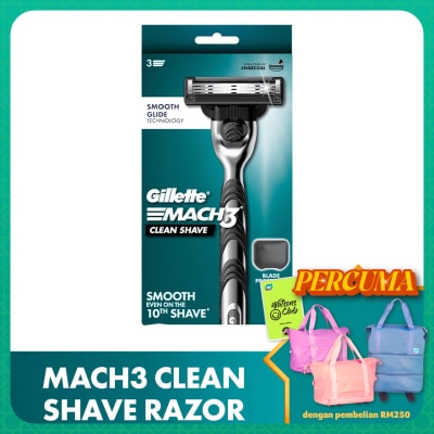 GILLETTE - Mach 3 Clean Shave Razor 1Up