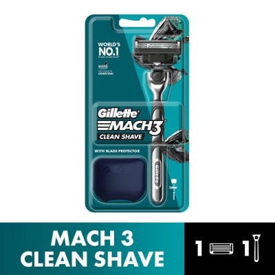 GILLETTE Mach 3 Clean Shave Razor 1Up