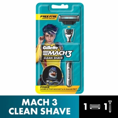 GILLETTE Mach 3 Clean Shave Razor 1Up