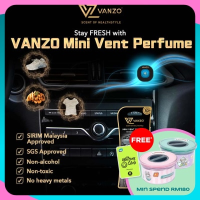 VANZO Car Mini Vent Perfume 2ml  Cool Ice