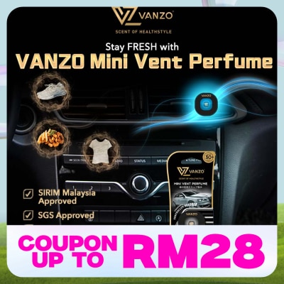 VANZO Car Mini Vent Perfume 2ml  Cool Ice