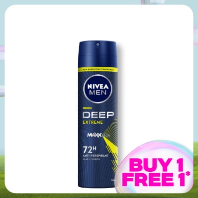 NIVEA FOR MEN DEEP Deodorant Spray Extreme 150ml