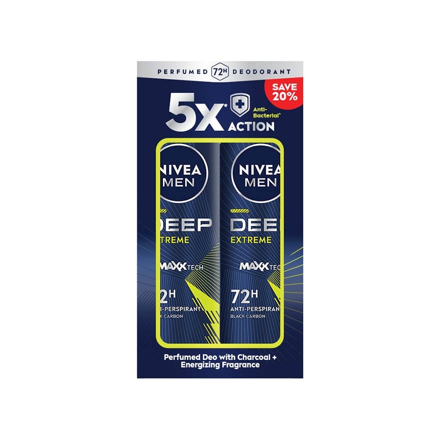 Deodorant Spray Deep Extreme 2x150ml