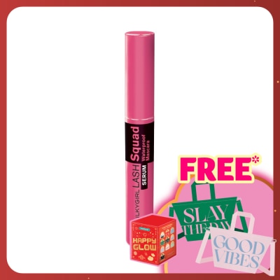 SILKYGIRL Lash Squad Serum Waterproof Mascara 01 Intense Black