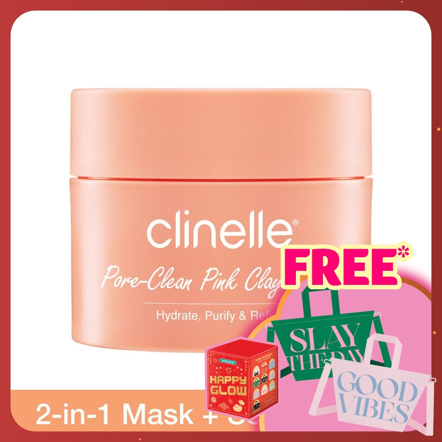 Pore-Clean Pink Clay Cream Mask 50ml