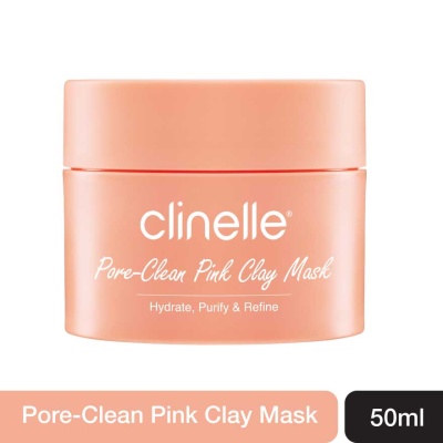CLINELLE Pore Clean Pink Clay Cream Mask 50ml image