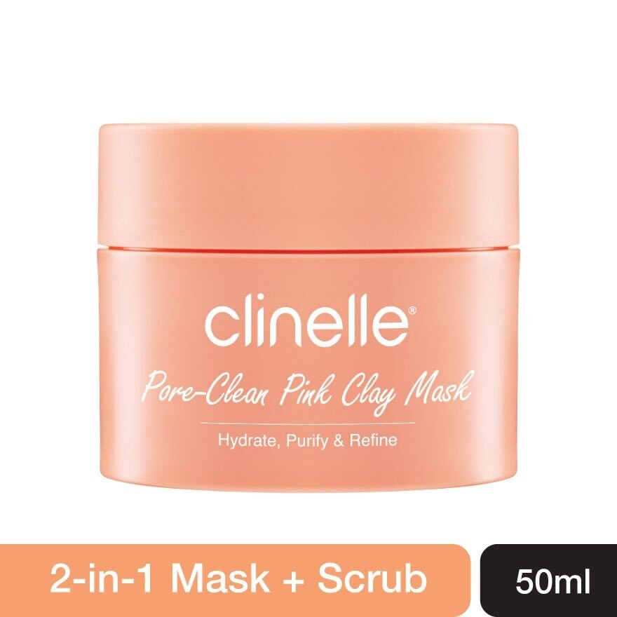 Pore-Clean Pink Clay Cream Mask 50ml