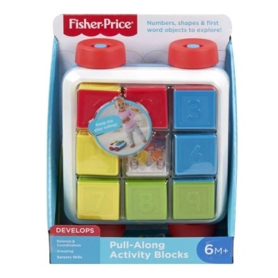 FISHER-PRICE Pull-Along Activity Blocks 1S