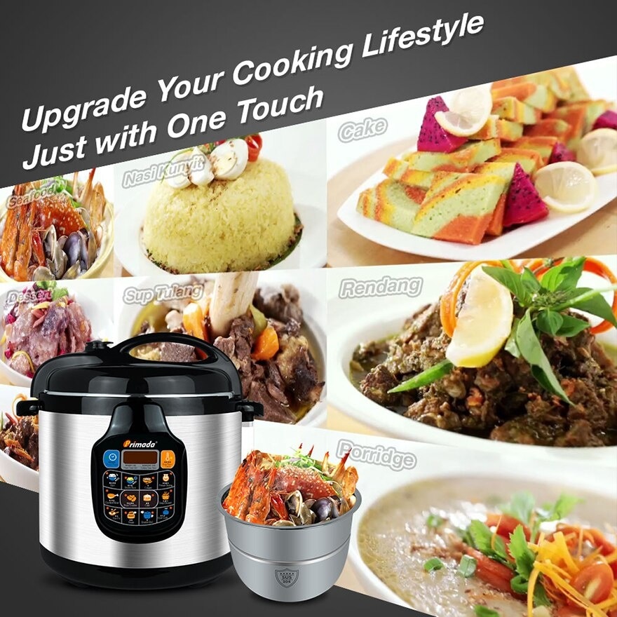 Pressure Cooker 6 Liter Dual Pot PC6030