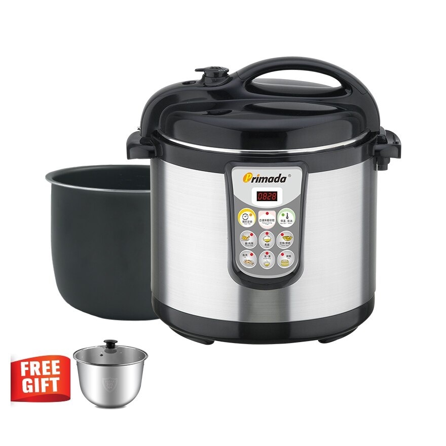 Pressure Cooker 6 Liter Dual Pot PC6010