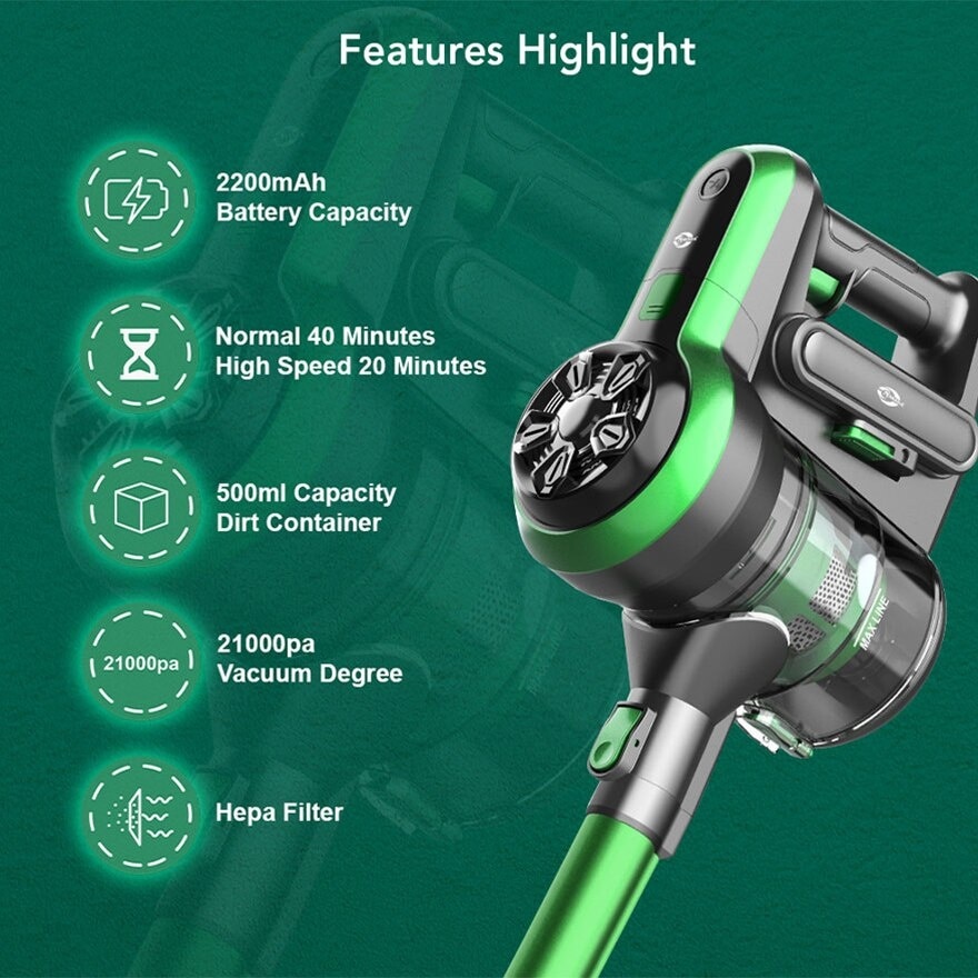 Cordless Vacuum Cleaner Flash Sonic S3