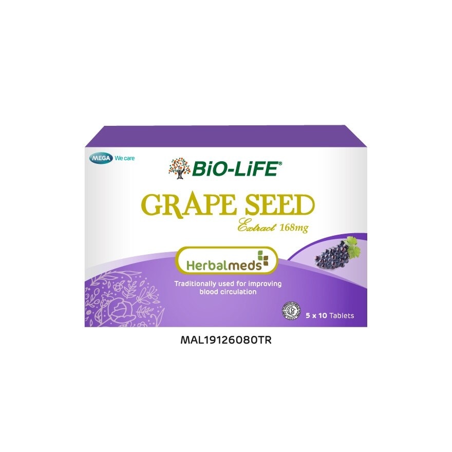 Herbalmeds Grape Seed 50s