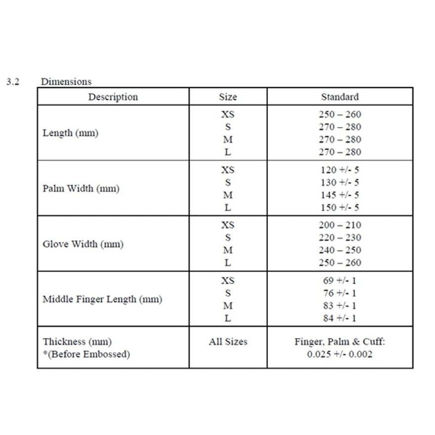 Food Handling CPE Disposable Glove, Clear L 100's