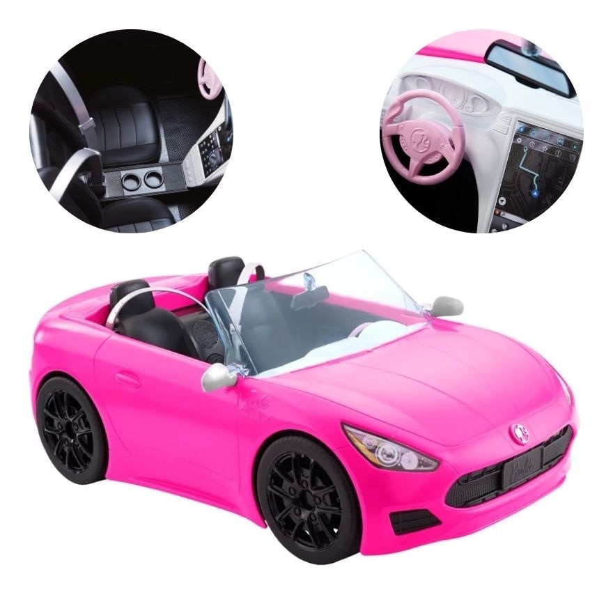 Pink Convertible Vehicle 1S