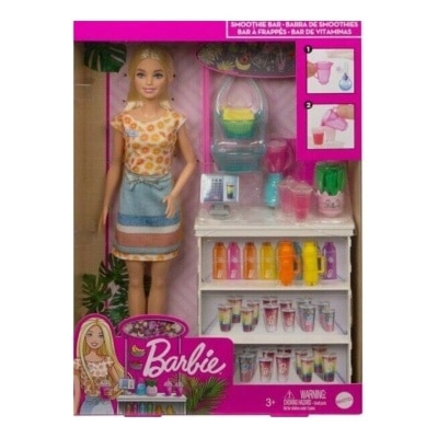 BARBIE Smoothie Bar Playset (Blonde) 1S