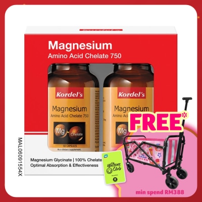 KORDEL'S Magnesium Amino Acid Chelate 750mg 60s P02
