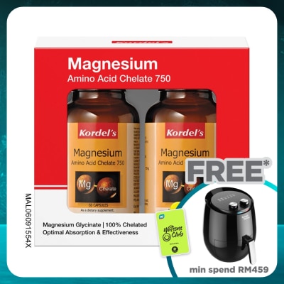 KORDEL'S Magnesium Amino Acid Chelate 750mg 60s P02
