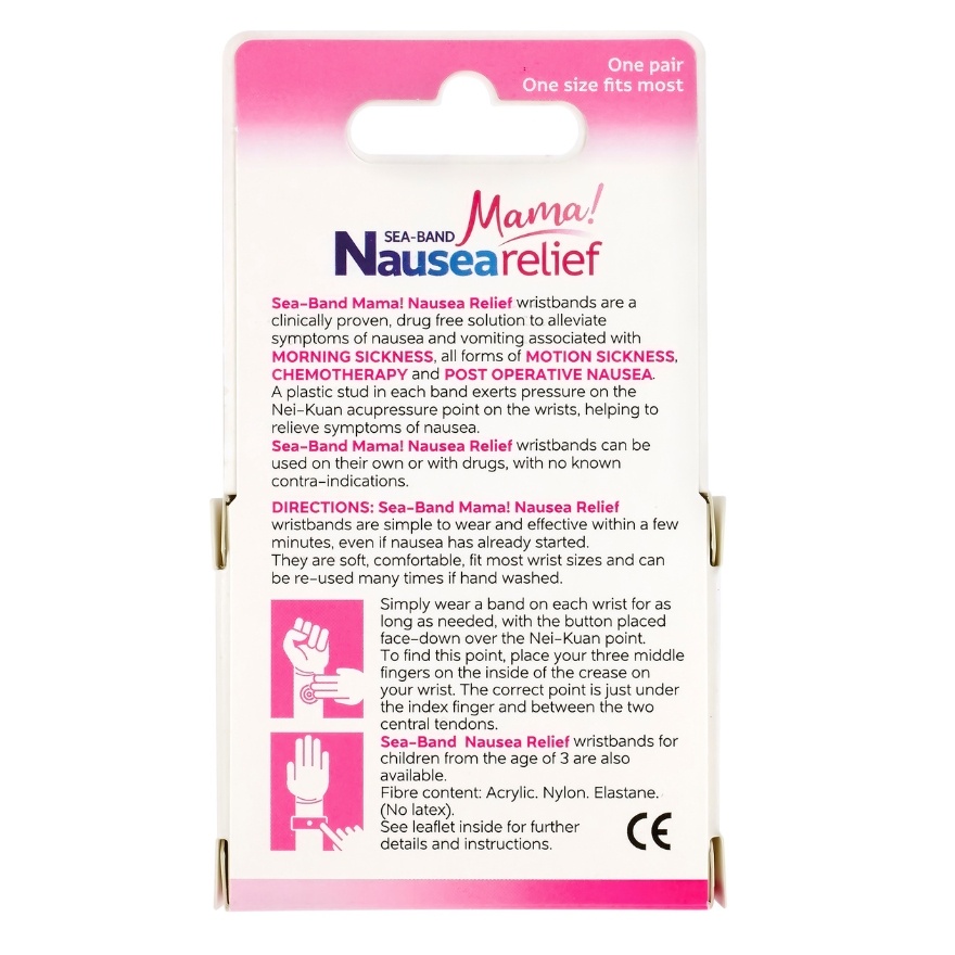 Anti-Nausea Acupressure Wristband Mama 1S