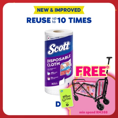 SCOTT Disposable Like Wipes Towel (63s) Kitchen Towel Cleaning Cloth Wiping Cloth