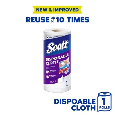 SCOTT Disposable Like Wipes Towel (63s) Kitchen Towel Cleaning Cloth Wiping Cloth