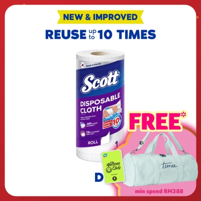 SCOTT Disposable Like Wipes Towel (63s) Kitchen Towel Cleaning Cloth Wiping Cloth