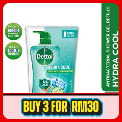 DETTOL - Body Wash Hydra Cool Refill 800g