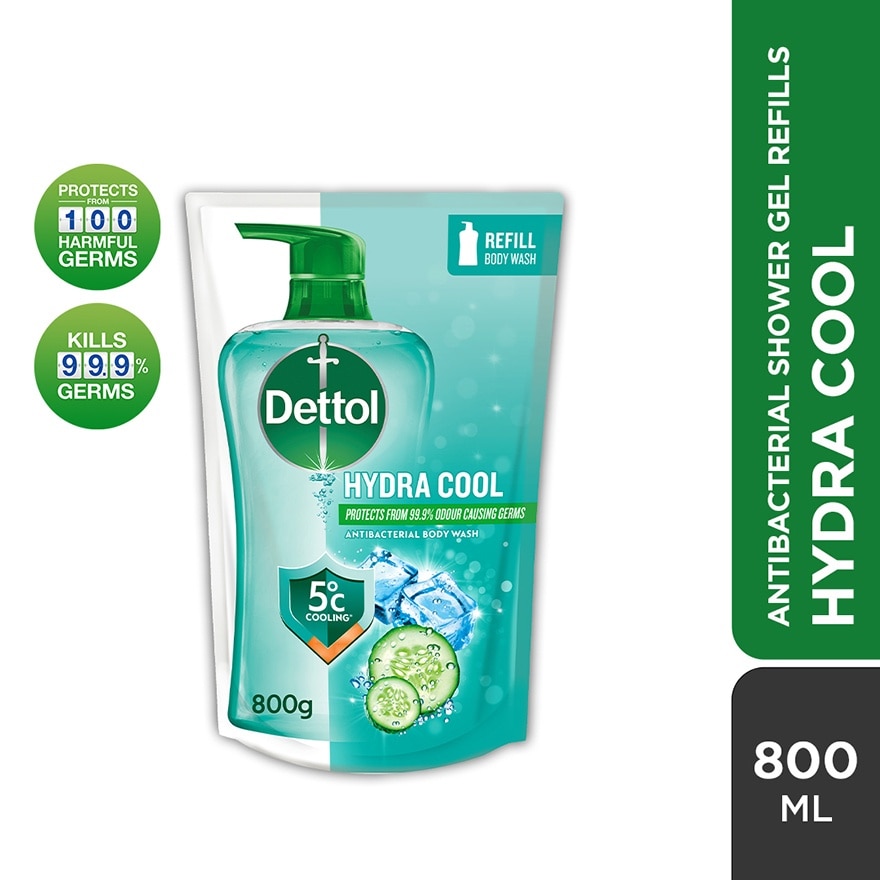 Body Wash Hydra Cool Refill 800g