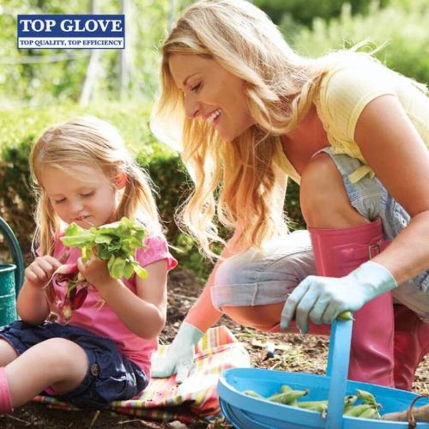 BioGreen® Biodegradable Nitrile Examination Powder Free Gloves, L 100s