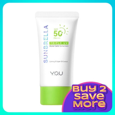 Y.O.U Sunbrella Triple Uv Acne Care Sunscreen 30ml