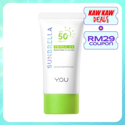 Y.O.U Sunbrella Triple Uv Acne Care Sunscreen 30ml