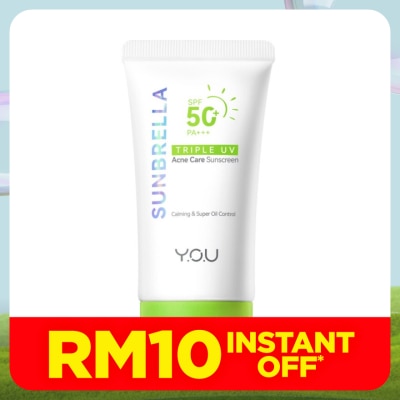 Y.O.U Sunbrella Triple Uv Acne Care Sunscreen 30ml