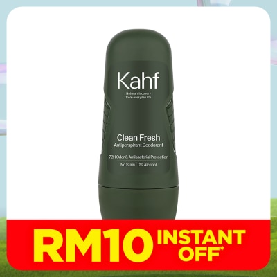 KAHF Clean Fresh Antiperspirant Deodorant Roll On 45ml