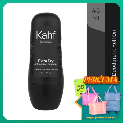 KAHF - Extra Dry Antiperspirant Deodorant Roll On 45 ml