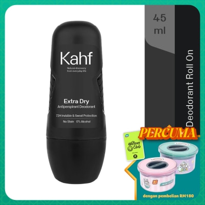 KAHF Extra Dry Antiperspirant Deodorant Roll On 45 ml