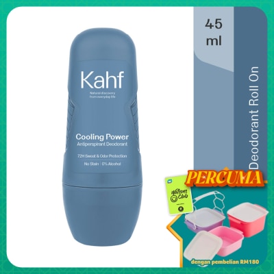 KAHF - Cooling Power Antiperspirant Deodorant Roll On 45ml