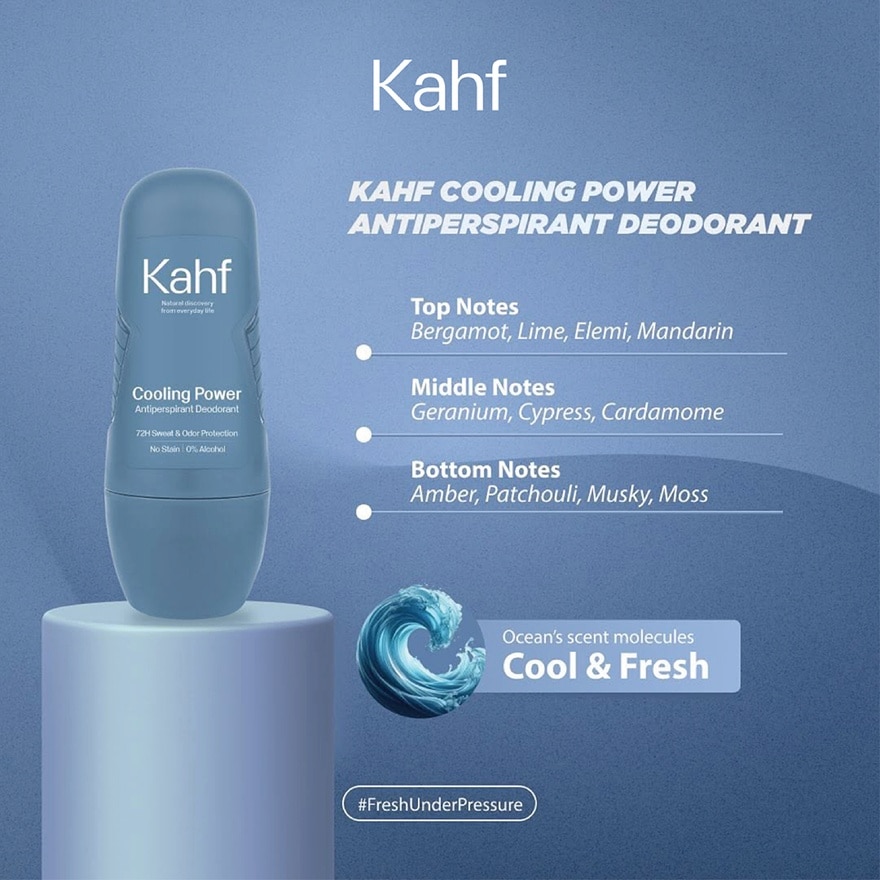 Cooling Power Antiperspirant Deodorant Roll On 45ml